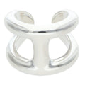 Hermes Osmose GM Silver Ring 49