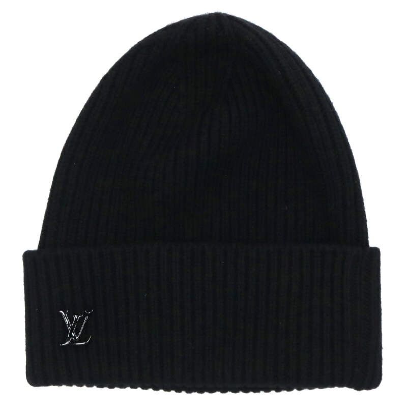 Louis Vuitton Beanie LV Ahead 1.1 LV Logo Pin Cashmere Knit Cap