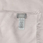 Dior Wool Silk Blue Oblique Kujagado Shawl