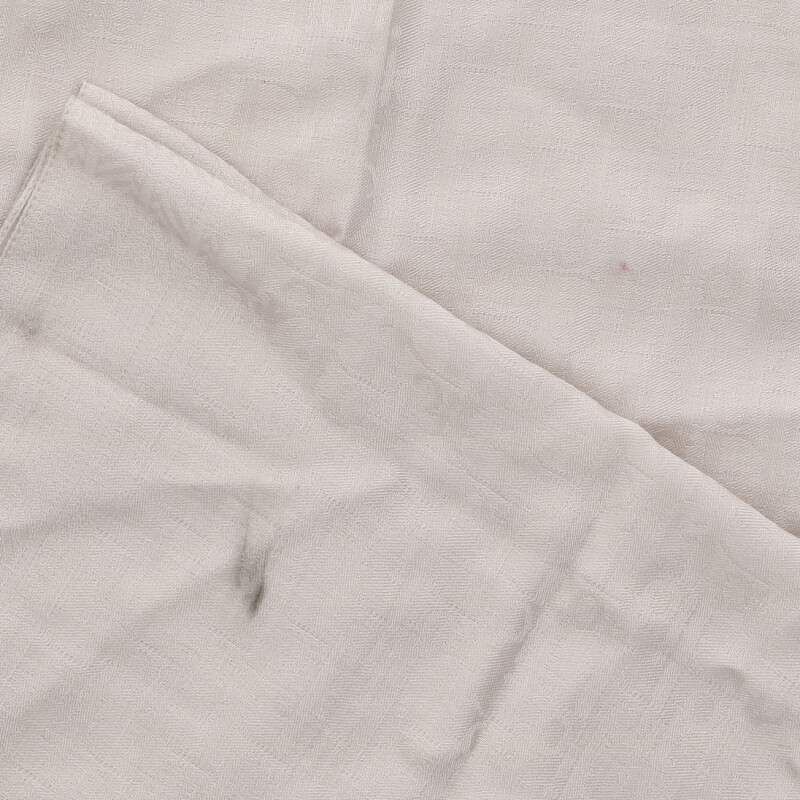 Dior Wool Silk Blue Oblique Kujagado Shawl