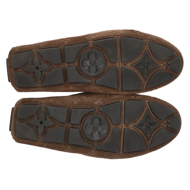Louis Vuitton LV Driver Moccasins Monogram Loafers 8