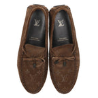 Louis Vuitton LV Driver Moccasins Monogram Loafers 8