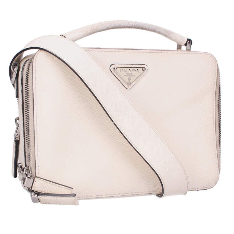 Prada Saffiano Leather Shoulder Bag