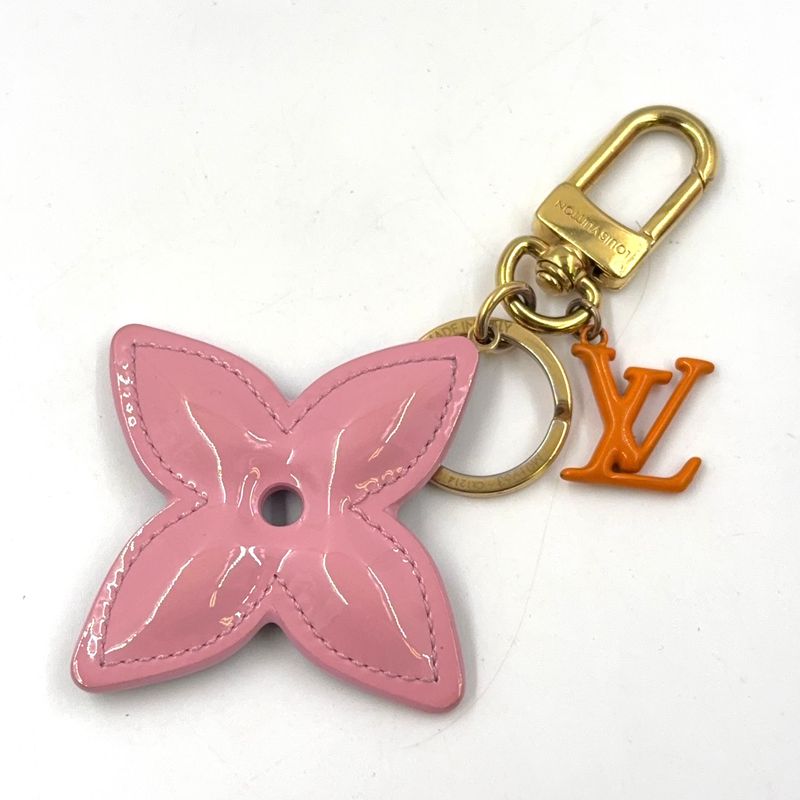 Louis Vuitton Key Holder LV Pop Flower Monogram Brown Light Pink Wallet Ac X Light