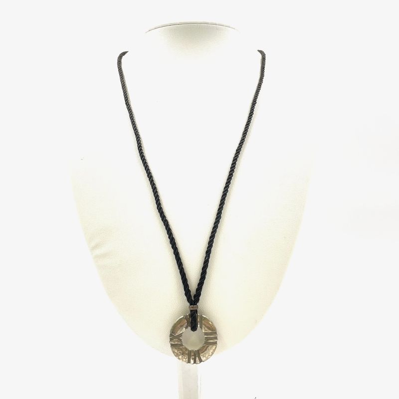Tiffany & Co Atlas Adjustable Black Necklace
