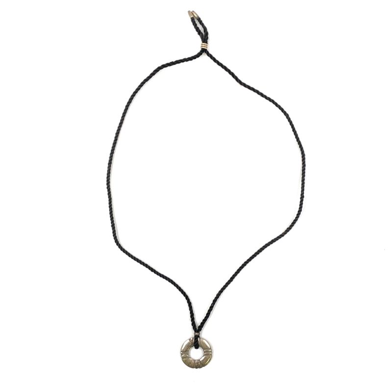 Tiffany & Co Atlas Adjustable Black Necklace