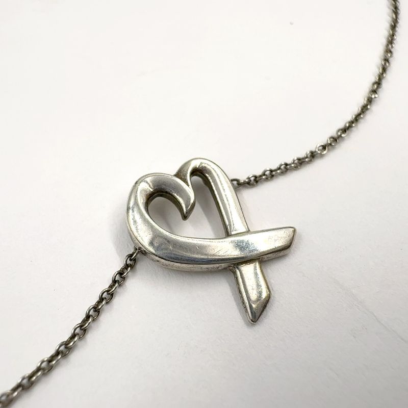 Tiffany & Co Loving Heart Paloma Picasso Silver Necklace