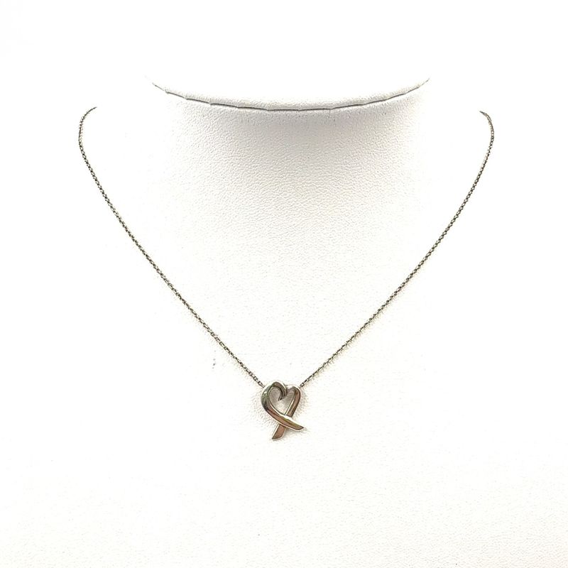 Tiffany & Co Loving Heart Paloma Picasso Silver Necklace