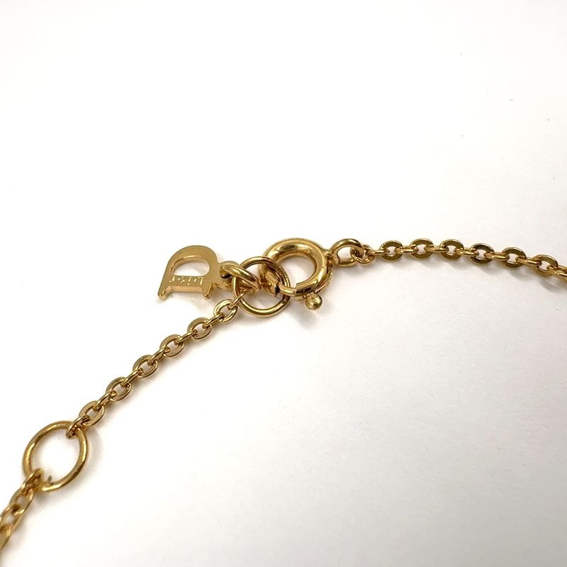 Dior Logo Gold Plated Bracelet Bangle
