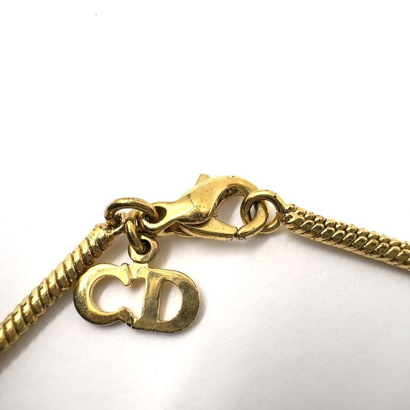 Dior Gold Plated Necklace