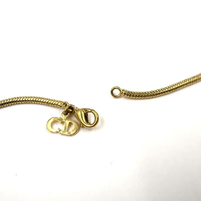 Dior Gold Plated Necklace