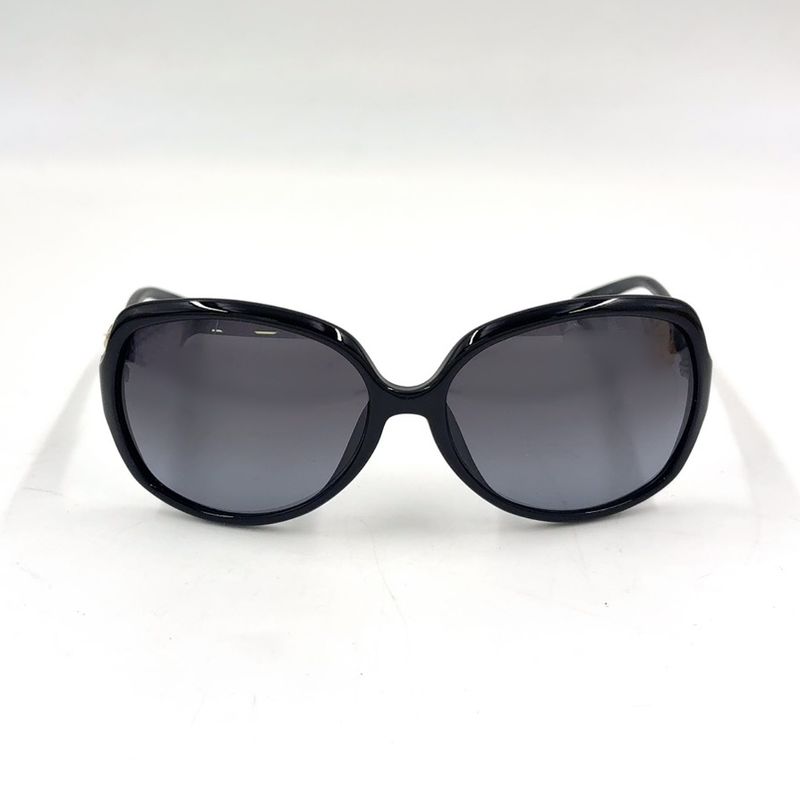 Dior Mystery FS 61 16 Plastic Black Sunglasses Silver