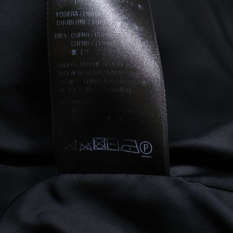 Balenciaga Over Logo Quilted Jacket 48 ) Black