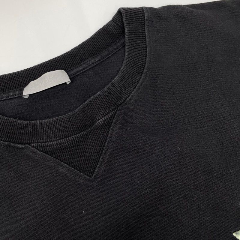 Dior Cactus Juck Travis Scott Short Sleeve T-Shirt ) Black