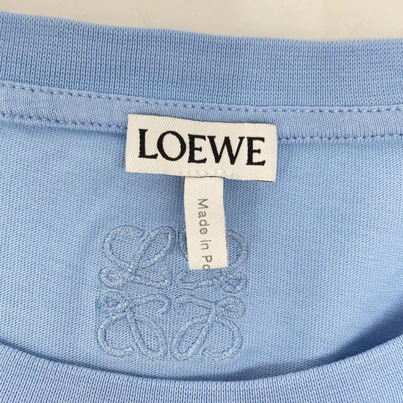 Loewe Puzzle Shirt Cotton Blue )
