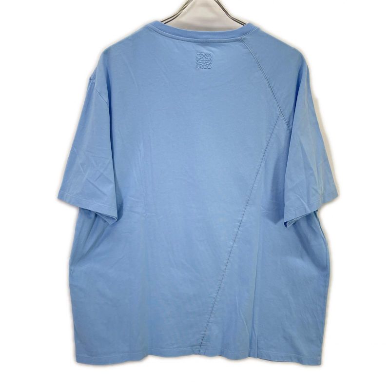 Loewe Puzzle Shirt Cotton Blue )