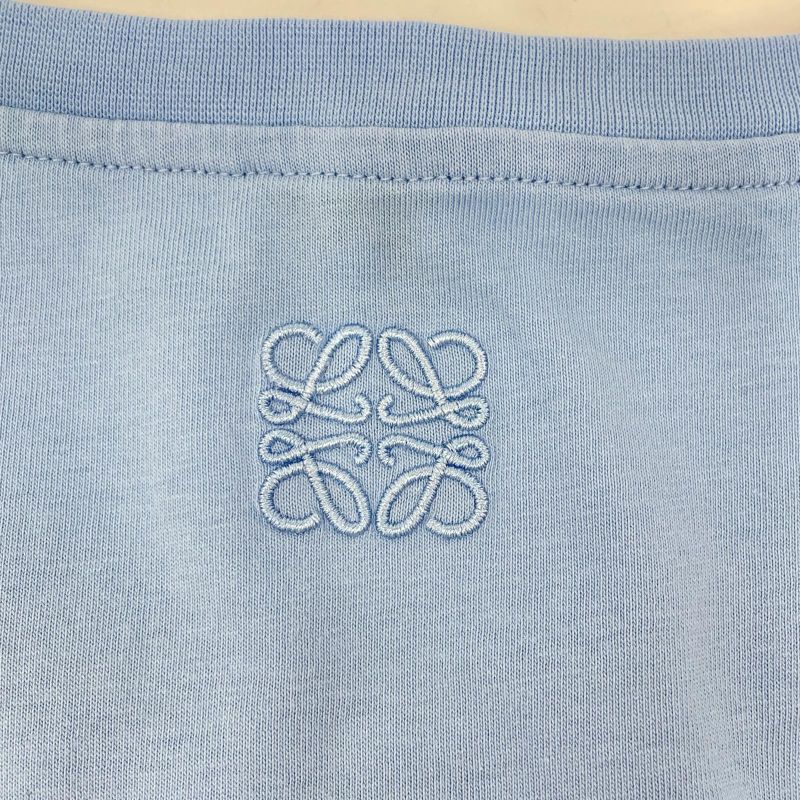 Loewe Puzzle Shirt Cotton Blue )