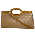 Louis Vuitton Roxbury Drive Shoulder Bag Enamel Patent Monogram Vernis Noisette