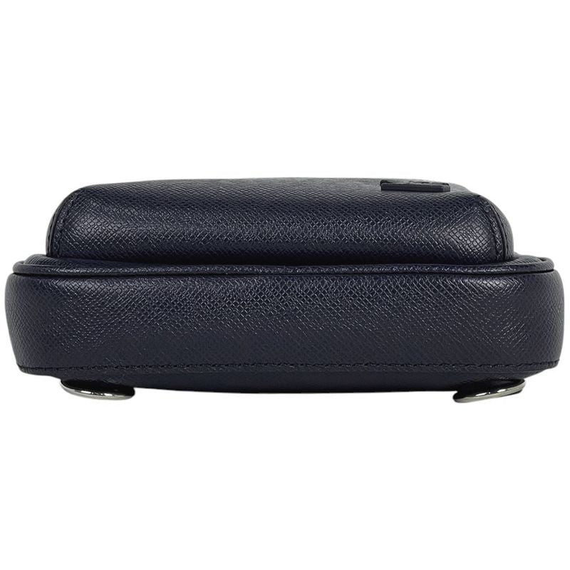 Louis Vuitton Avenue Sling Bag Shoulder Taiga Blue Minuit