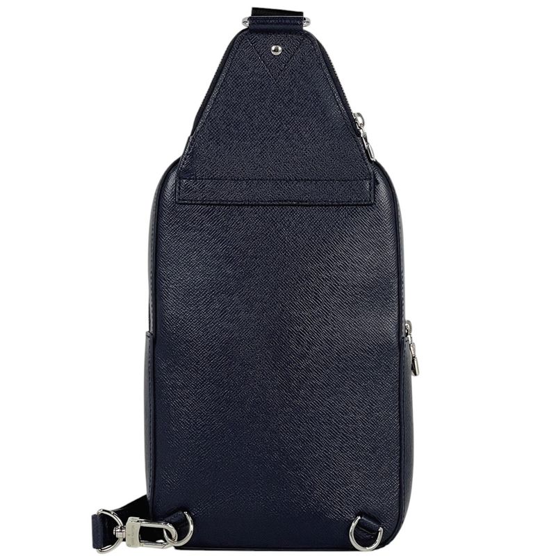 Louis Vuitton Avenue Sling Bag Shoulder Taiga Blue Minuit