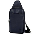 Louis Vuitton Avenue Sling Bag Shoulder Taiga Blue Minuit