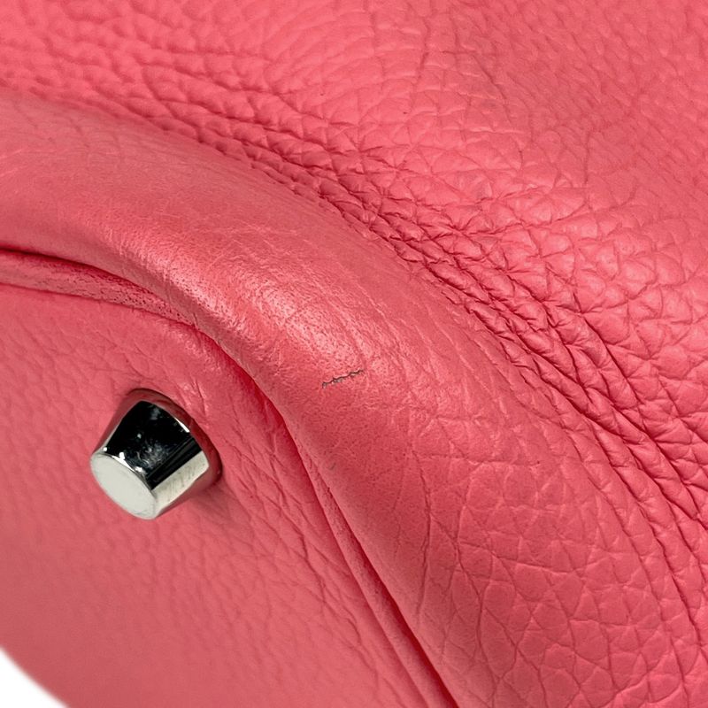 Hermes Picotin Lock PM Mini Bag Taurillon Clemence Rose Azalea
