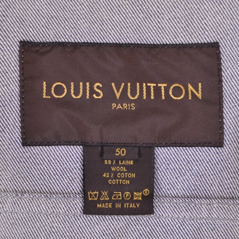 Louis Vuitton Jacket Denim Cotton