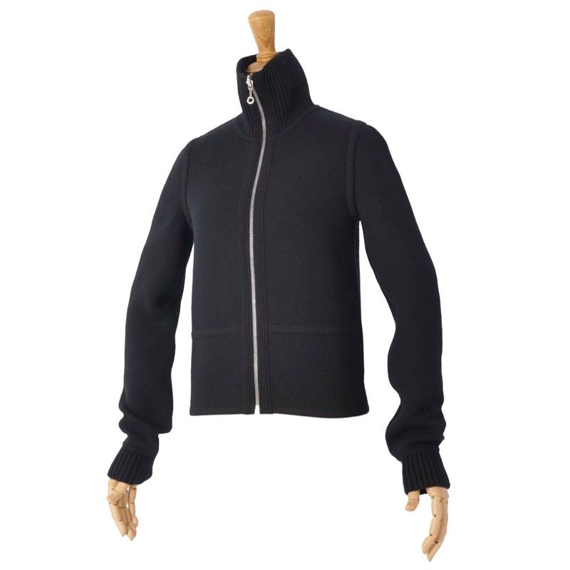 Hermes Jacket Reversible Knit Wool
