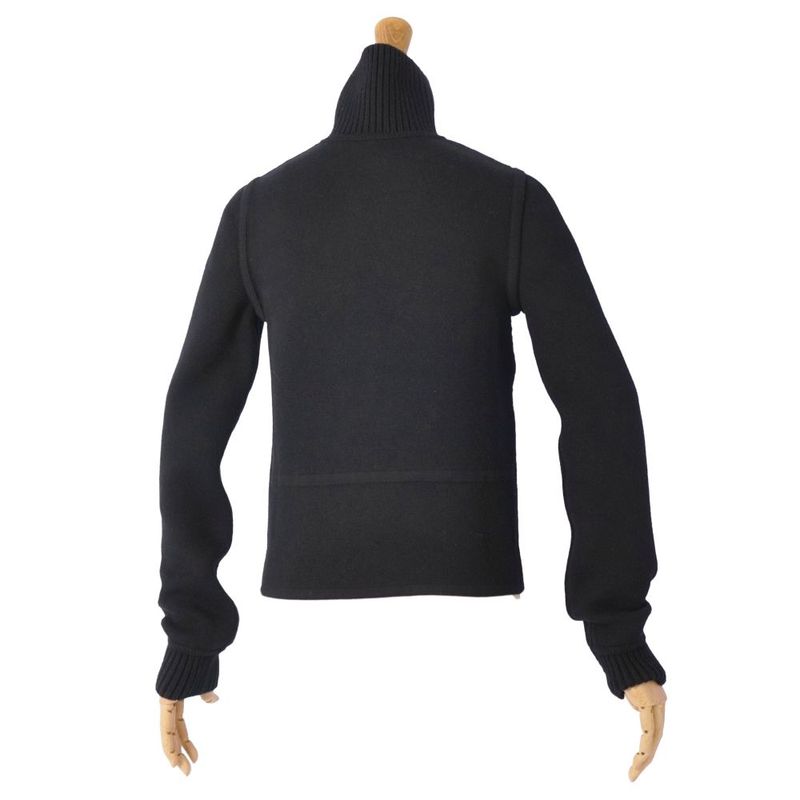 Hermes Jacket Reversible Knit Wool