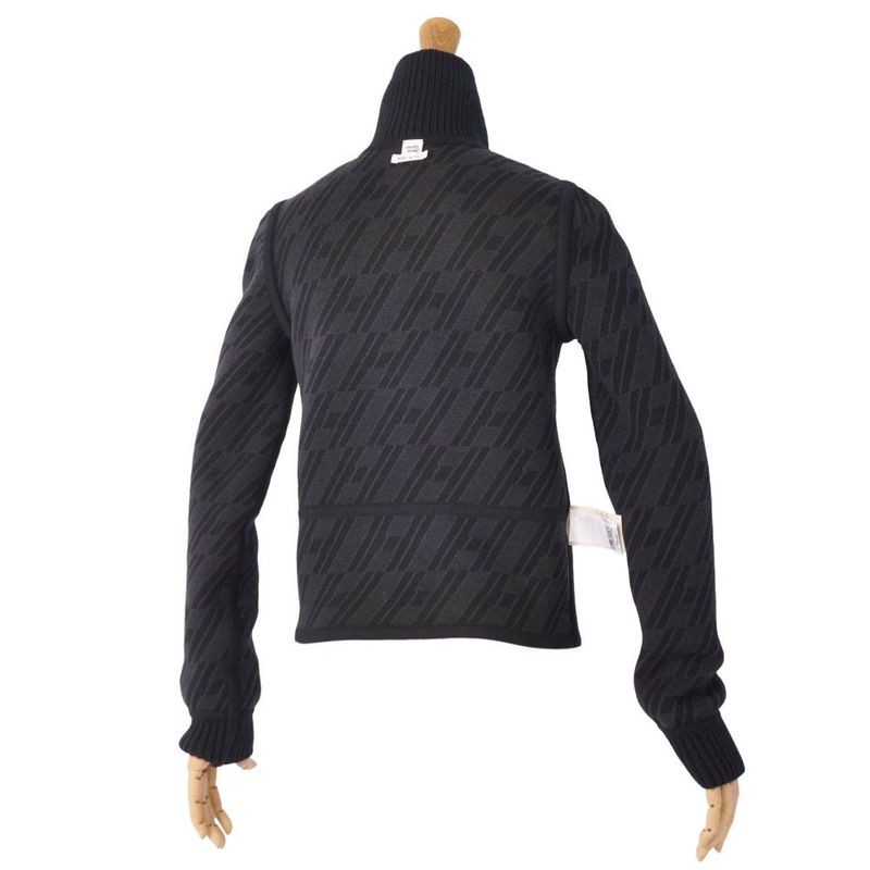Hermes Jacket Reversible Knit Wool