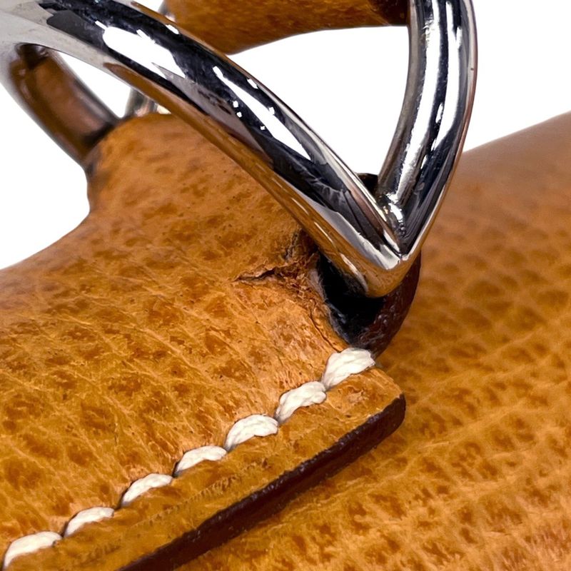 Hermes Kelly 28 Sellier 2-Way Shoulder Bag Ardennes Toffee