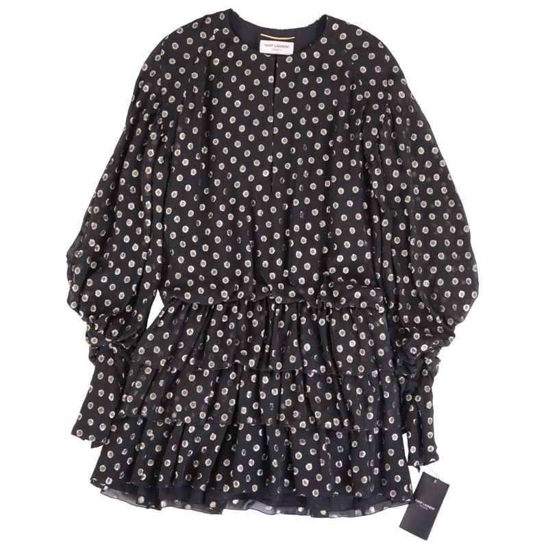 Saint Laurent Paris Dress Silk