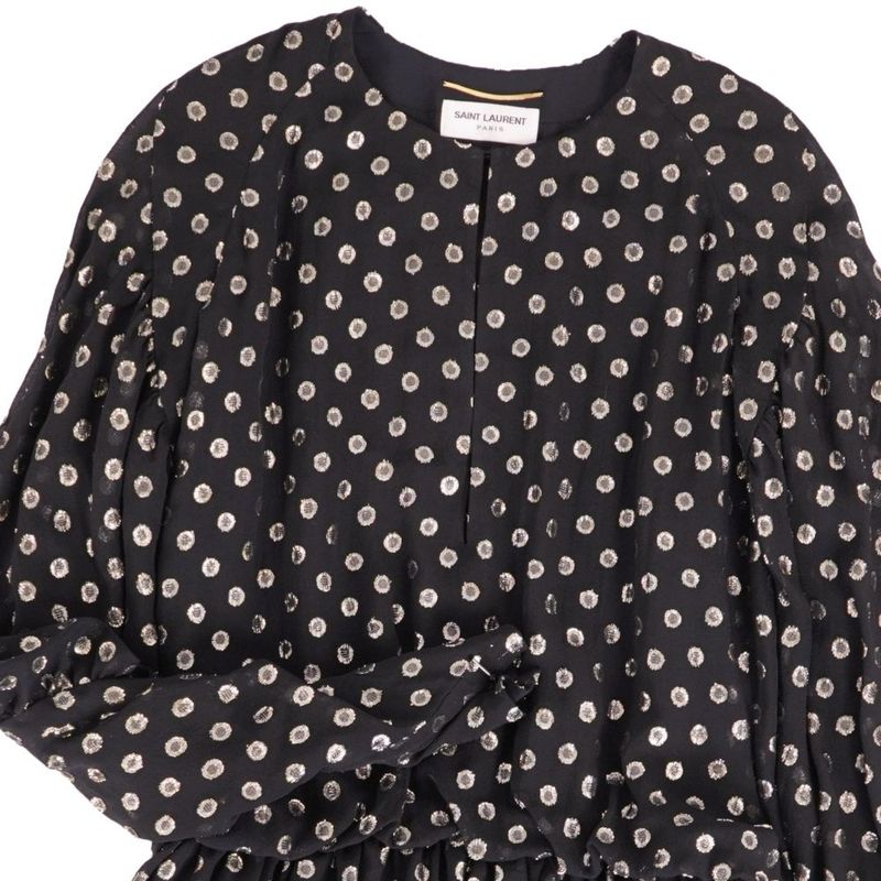Saint Laurent Paris Dress Silk