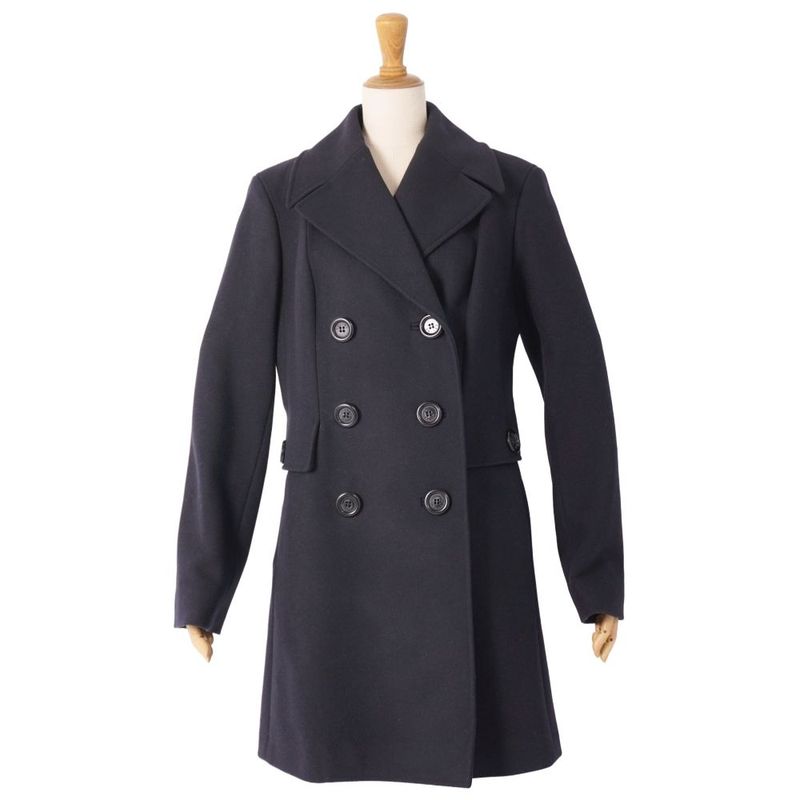Celine Vintage Coat Double Breasted Long