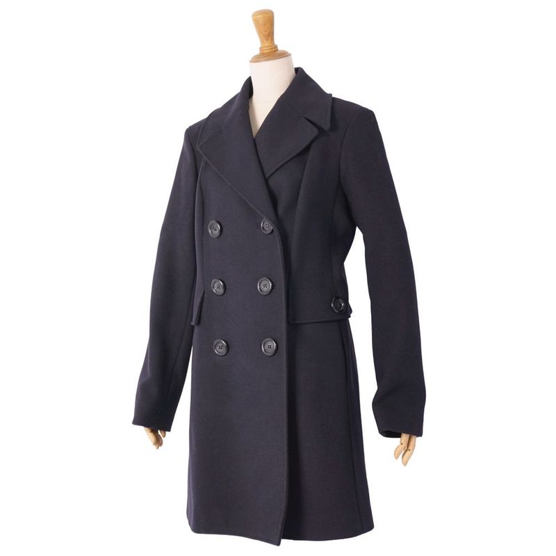 Celine Vintage Coat Double Breasted Long