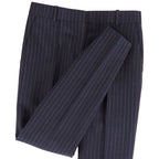 Celine Phoebe Philo Era Long Pants Trousers Striped Ring And A Striped Design
