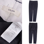 Celine Phoebe Philo Era Long Pants Trousers Striped Ring And A Striped Design