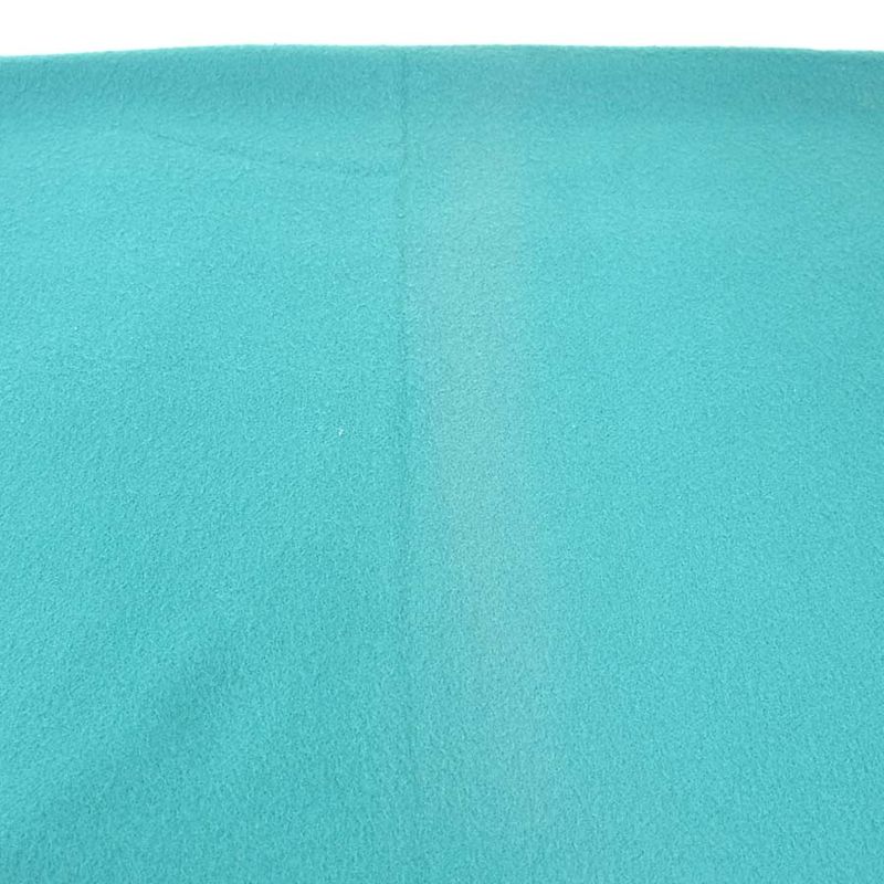 Hermes Shoulder Bag Wool Cashmere Blue-green