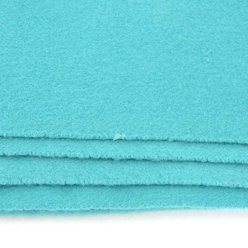 Hermes Shoulder Bag Wool Cashmere Blue-green