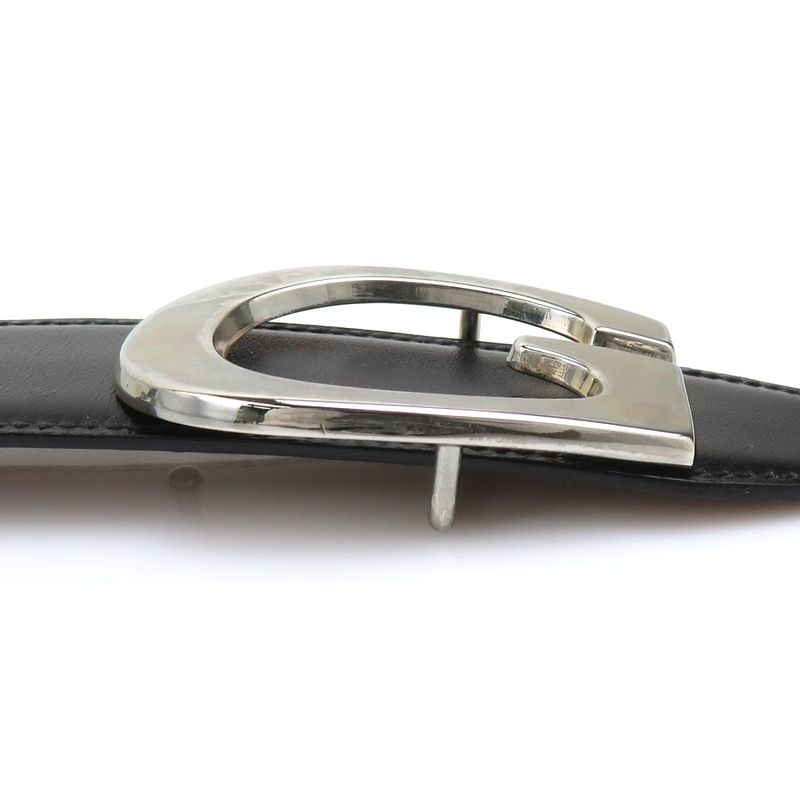 Gucci Belt Logo Leather Black