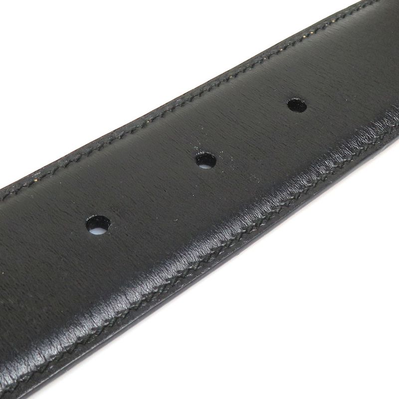 Gucci Belt Logo Leather Black