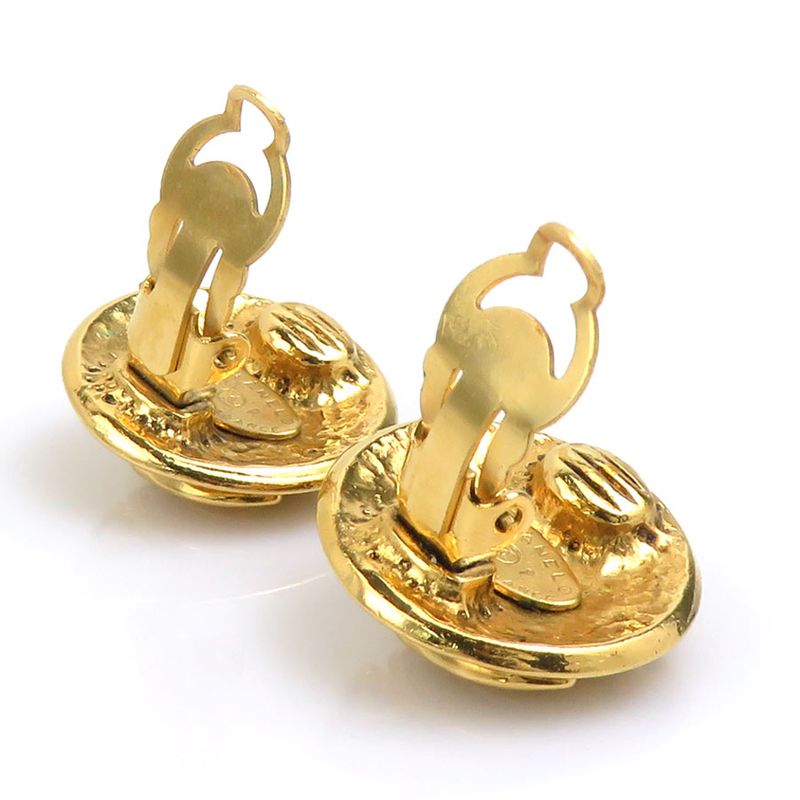 Chanel Earrings CC Logo
