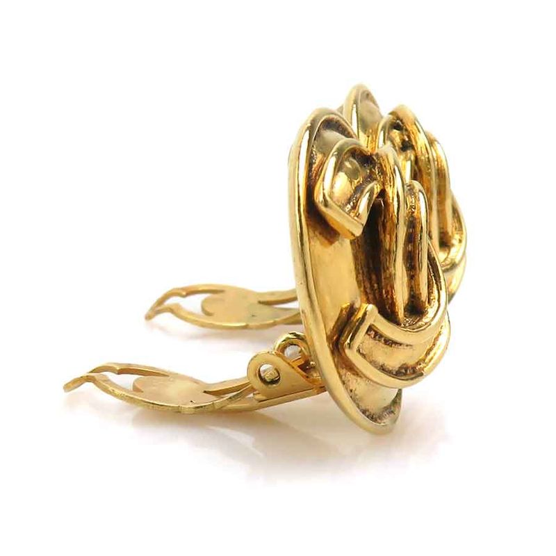 Chanel Earrings CC Logo