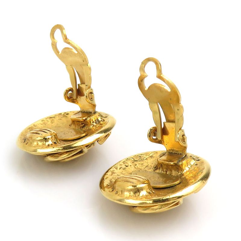 Chanel Earrings CC Logo