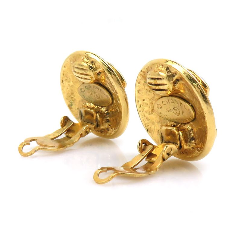 Chanel Earrings CC Logo