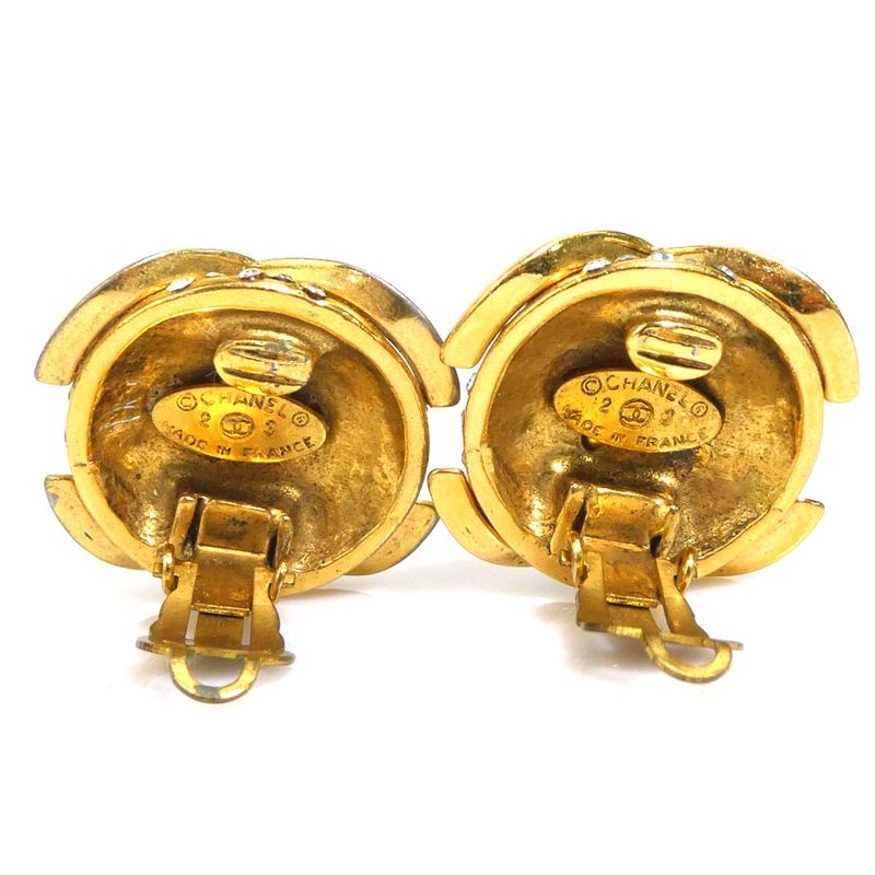 Chanel Earrings CC Logo