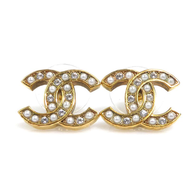 Chanel Earrings CC Logo