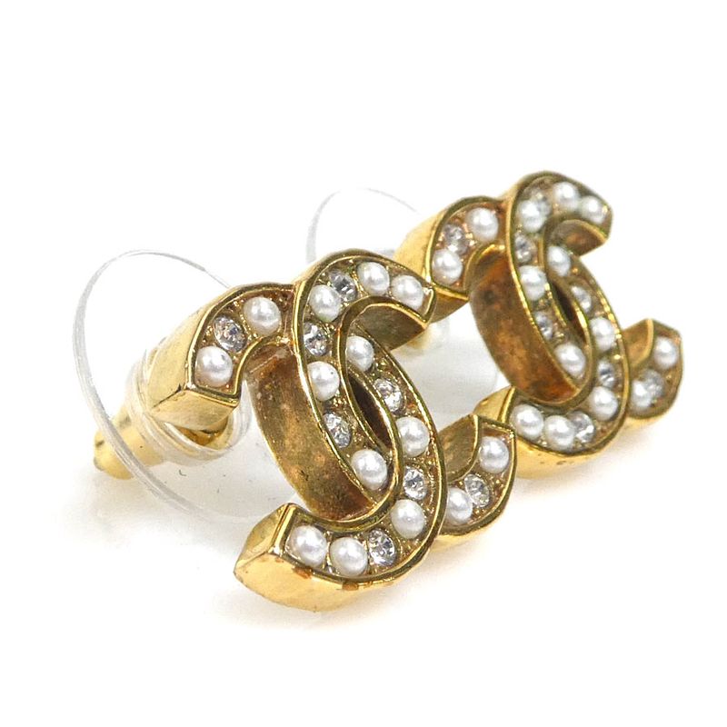 Chanel Earrings CC Logo