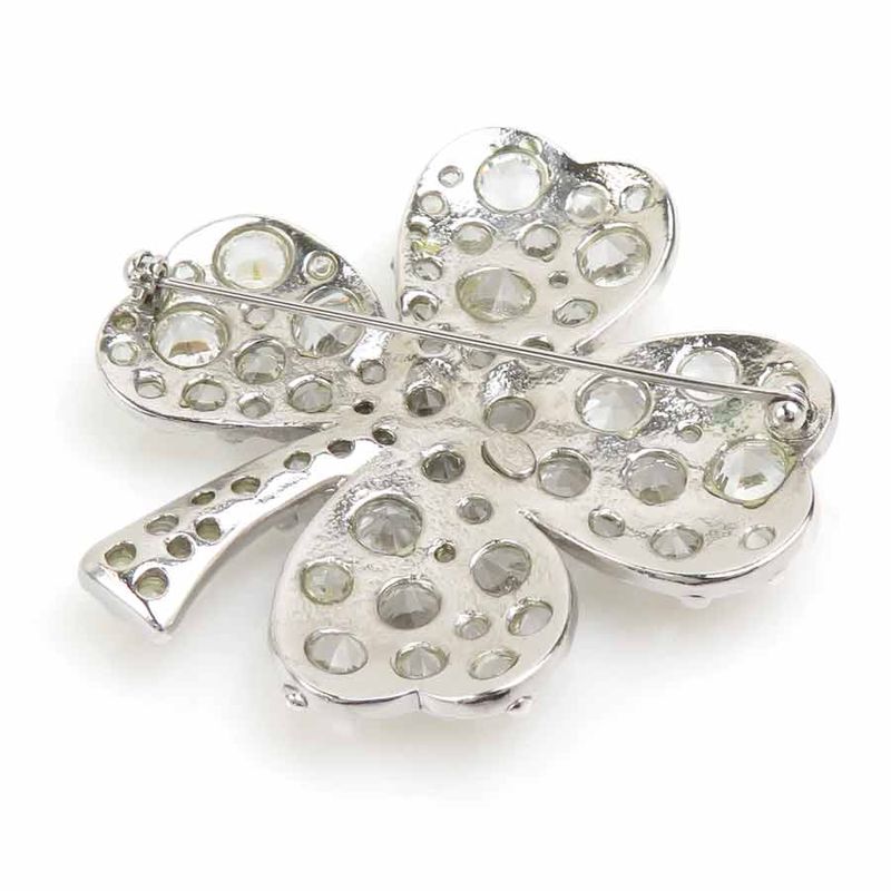 Chanel Brooch CC Logo Clover