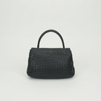 Bottega Veneta Intrecciato Tote Leather Black Gold